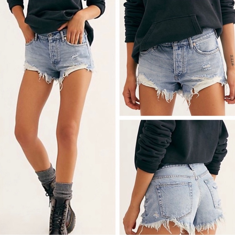 NWT We the Free Loving Good Vibrations Shorts